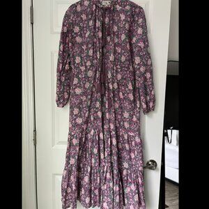 Mille Astrid Dress - Purple Rose - LARGE